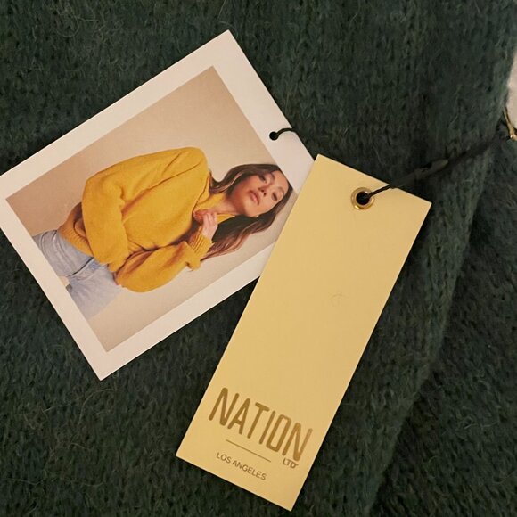 NWT Nation LTD Alpaca Wool Sweater - XL - Picture 5 of 8